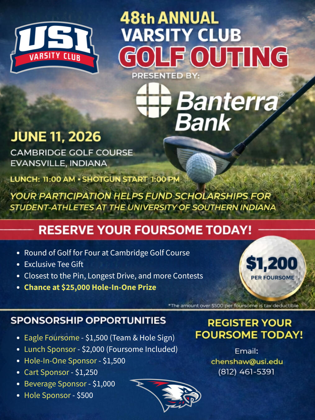 USI Varsity Club Golf Outing